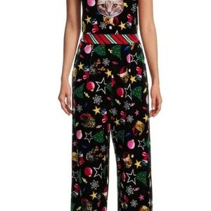 Christmas Cat overalls